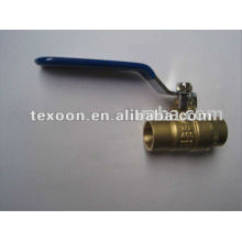 forged full port brass solder ball valve in China